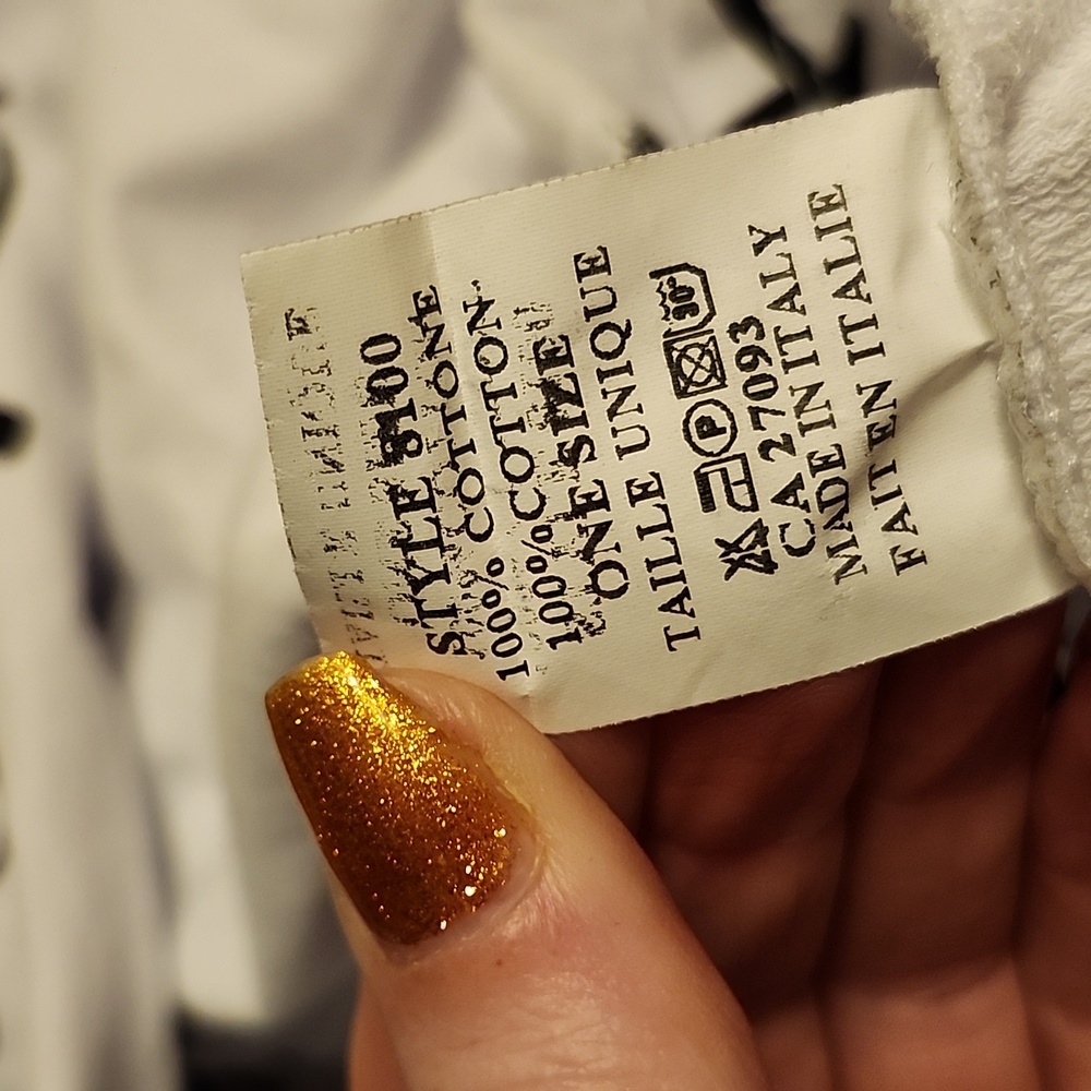 FROCCELLA White Zip Up Sweatshirt, SIZE 1X, EUC - Picture 4 of 4